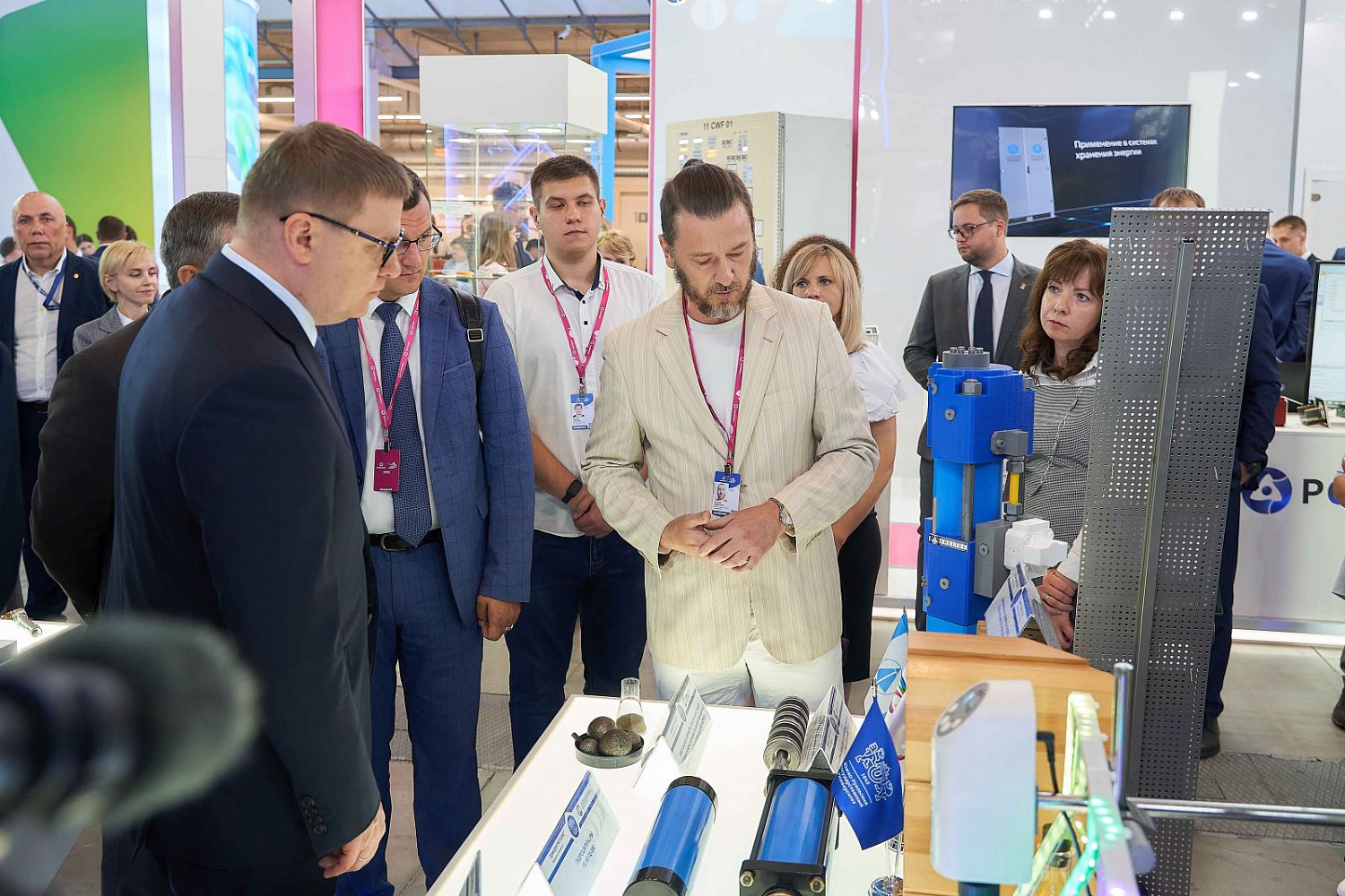 Participation in INNOPROM 2023.UrIC took part in the INNOPROM 2023 exhibition.