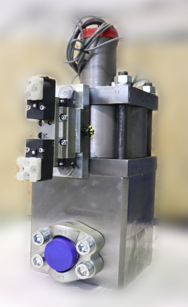 Hydraulic slag removal valve (analog of INOXIP), valve KGS 32.25