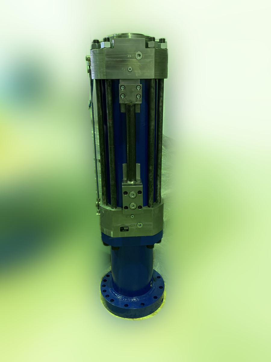 Hydraulic drives with hydrostatic guides for bench equipment